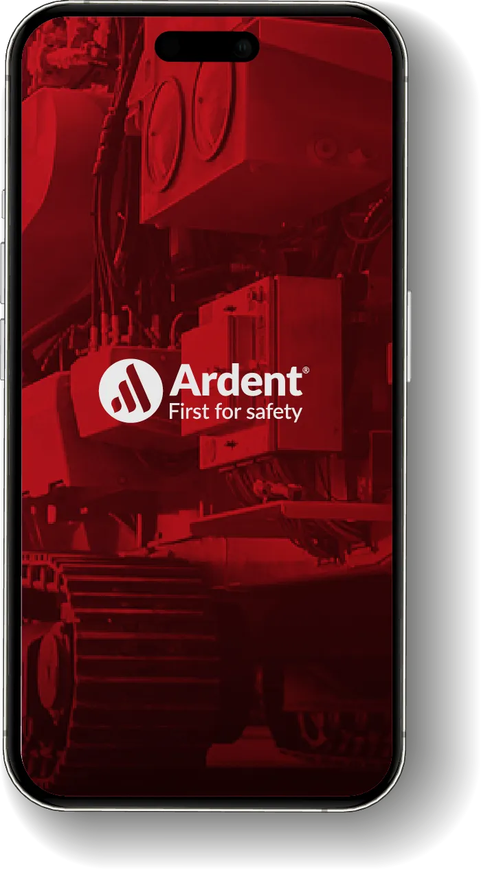 Ardent app shown on mobile device